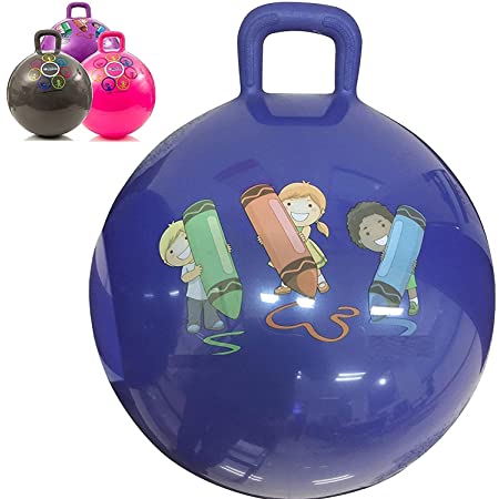 Bounce Rubber Hop Ball for Boys Girls Toys | Balls for Kids (Multicolour)