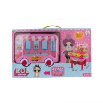 Lol Pretend Play Carry Along Kitchen Food Play Set For Girls (34 pcs)