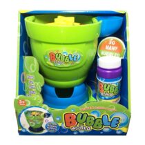 Bubble Machine Toys for Boys Girls Age 2+ Years Old, Automatic Bubble Blower with Bubble Solution for Kids