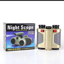 Kids Outdoor Observing Night Scope Binocular Pop-up Light Telescope Toy