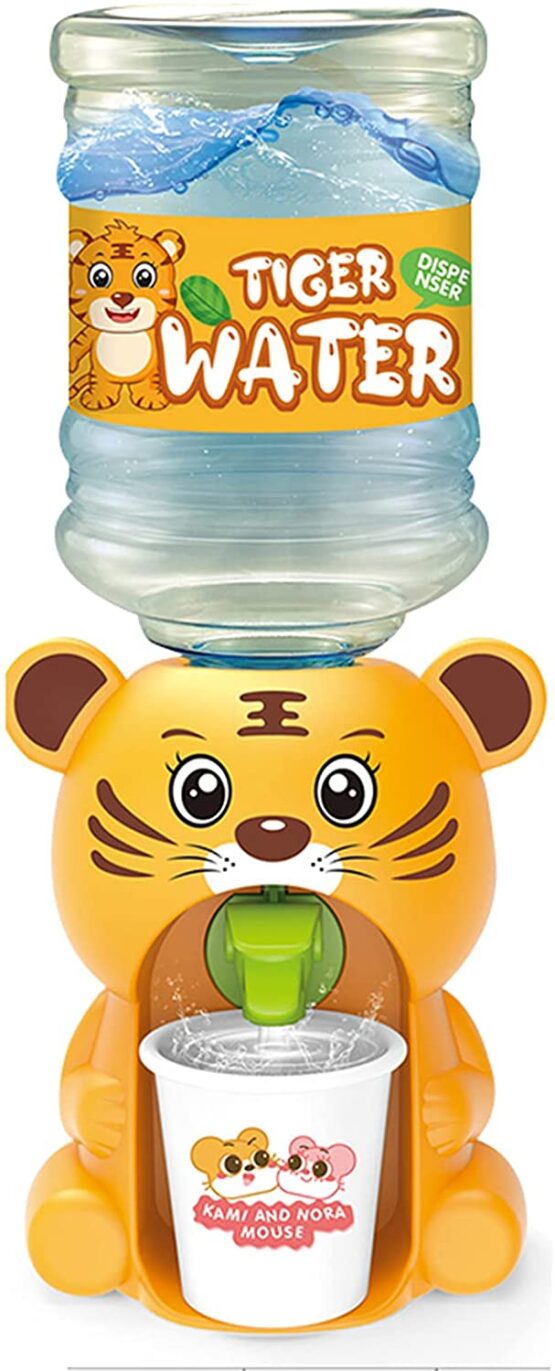Kids Simulation Water Dispenser Plastic Durable Cartoon Easy to Clean