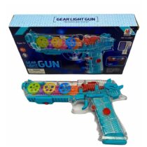 Musical 3D Light Gear Gun Toy For Kids