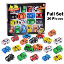 PACK OF 20 PULL BACK MINI AUTO SUPER POWER CAR SET FOR KIDS