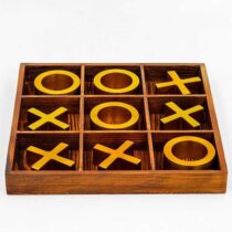 Tic Tac Toe Playing Board Game for Adults & Kids
