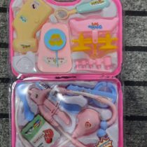 Kids Dentist Medical Kit with Carrying Case, Educational Toy for Toddlers and Girls
