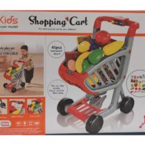 Home Shopping Cart – Kids Baby Children Trolley Game Market Toys (41-Pcs)