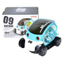 09 Future Musical & Flashing Light Stunt Car Toy For Kids (Multicolor)