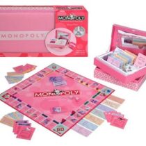 Monopoly Pink Boutique Edition Board Game For Kids Girls