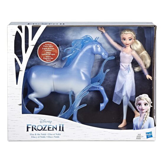 Disney Frozen Elsa II Fashion Doll With Horse Toy For Girls