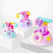 Kids Electric Music Early Education Pony Simulation Landline Children Enlightenment Puzzle Phone