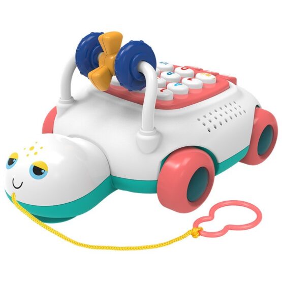 Multi-Functional Educational Cute Turtle Phone Car Baby Fun Toy