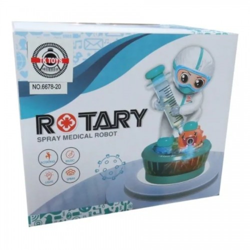 Rotary Nurse Toy Rotates 360 ° With Light And Sound Toy For Kids