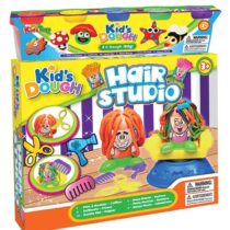 Toy Dough Hair Studio Playset For Kids Boys and Girls