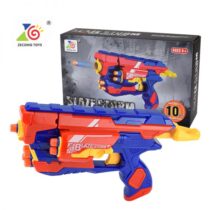 Blaze Storm Gun With Soft Bullet Toy For Kids Boys, Multicolor