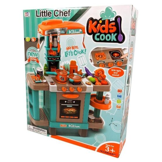 Big Luxury Cooking Game Kitchen Set Toy For Kids Boys & Girls