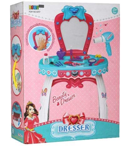 Pretend Play Luxurious Dream Dresser Toy for Girls