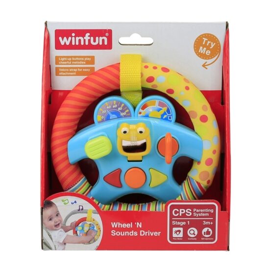 Wheel ‘N Sounds Driver Toy For Kids Baby