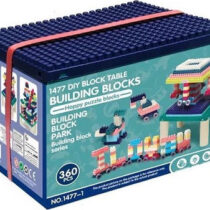 DIY Building Block Table Set For Kids Boys & Girls – 360pcs