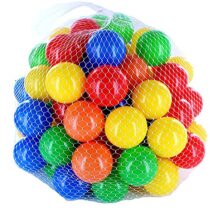 Soft Plastic Balls Pack of 100 Pcs Set – Multicolor