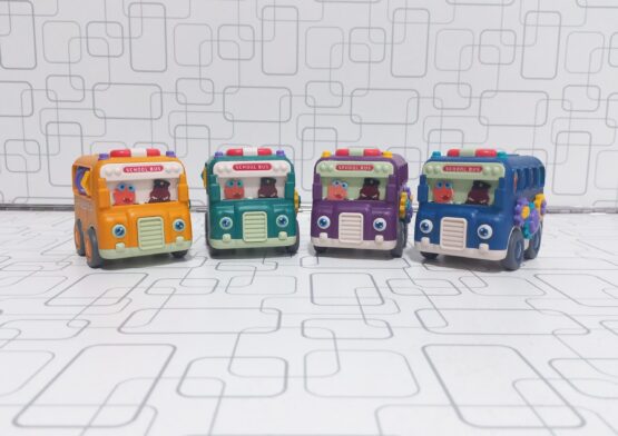 Friction Power Wheel Bus Toy For Kids